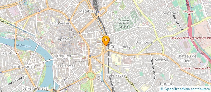 localisation de l'entreprise SCI GAJEA à TOULOUSE