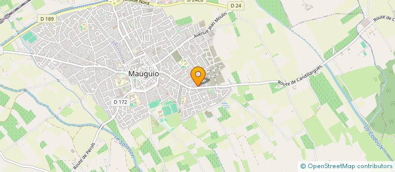 localisation de l'entreprise SCI GAJECA  MAUGUIO