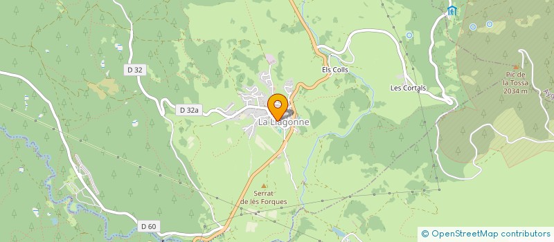 localisation de l'entreprise SCI GAJEPI  LA LLAGONNE