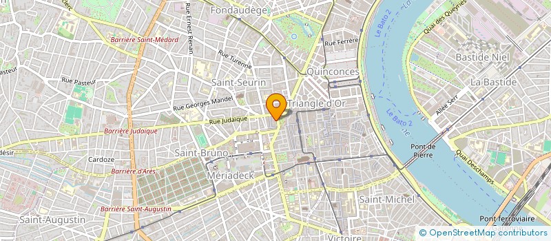 localisation de l'entreprise SCI GAL  BORDEAUX