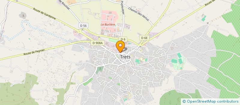 localisation de l'entreprise SCI GAL à TRETS