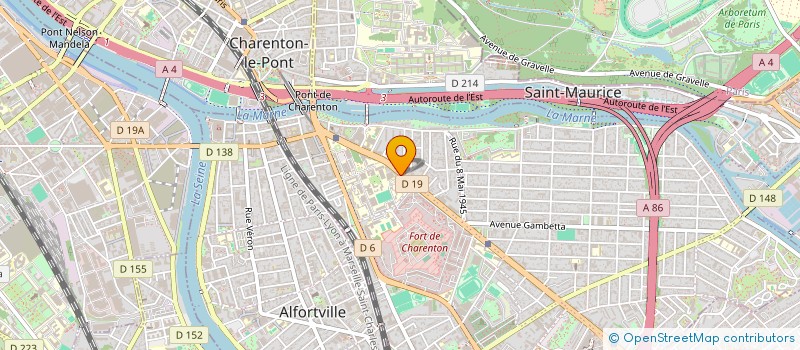 localisation de l'entreprise SCI GAL INVEST à MAISONS-ALFORT