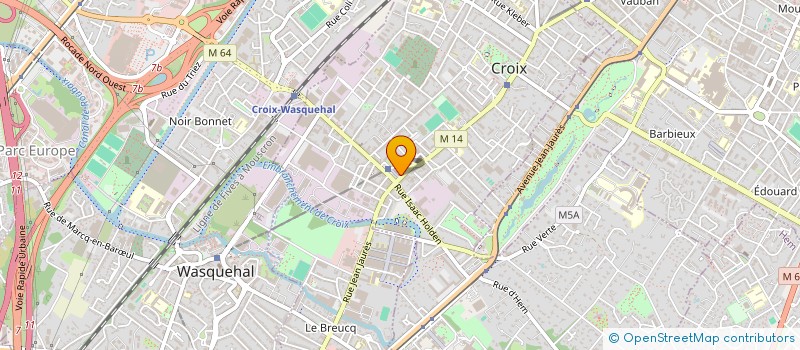 localisation de l'entreprise SCI GALA à CROIX