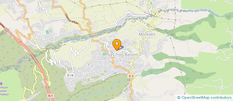 localisation de l'entreprise SCI GALA  LES TROIS-BASSINS