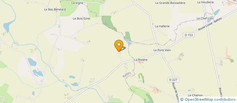 localisation de l'entreprise SCI GALA  BALLOTS