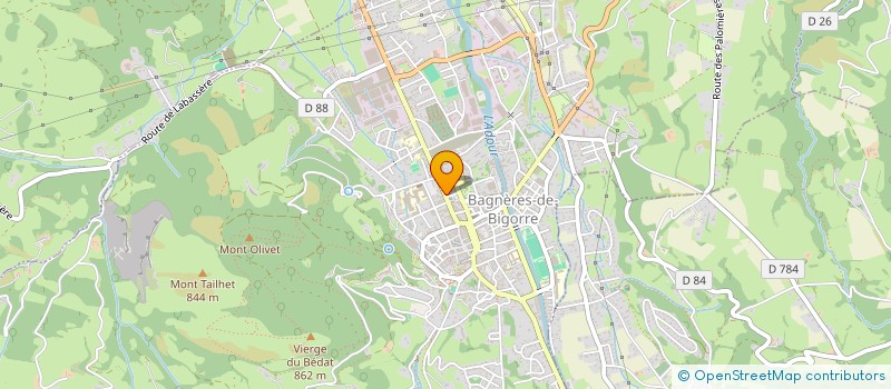 localisation de l'entreprise SCI GALA  SAINT-JEAN-DE-LUZ