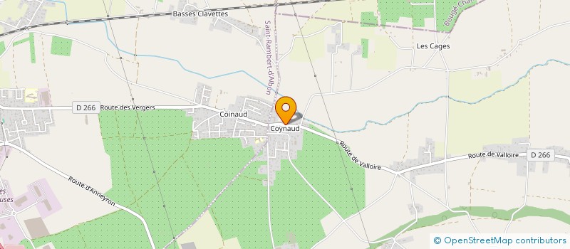 localisation de l'entreprise SCI GALA  ANNEYRON