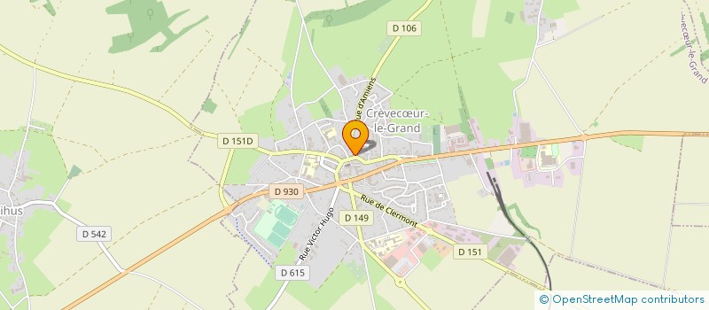 localisation de l'entreprise SCI GALA  AUCHY-LA-MONTAGNE