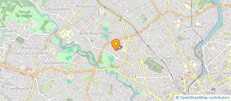 localisation de l'entreprise SCI GALA à NANTES