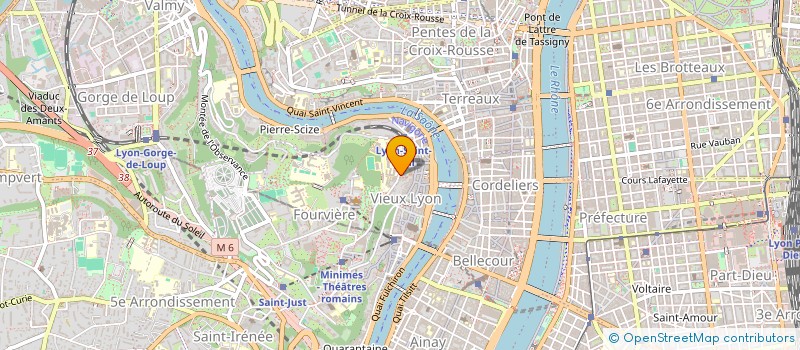 localisation de l'entreprise SCI GALA LA PACAUDE  LYON