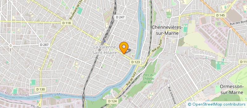 localisation de l'entreprise SCI GALA770 à SAINT-MAUR-DES-FOSSES