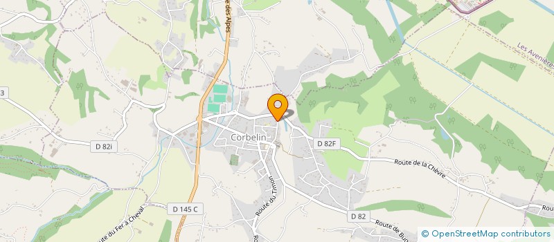 localisation de l'entreprise SCI GALAAD  CORBELIN