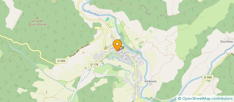 localisation de l'entreprise SCI GALABEN  NANT