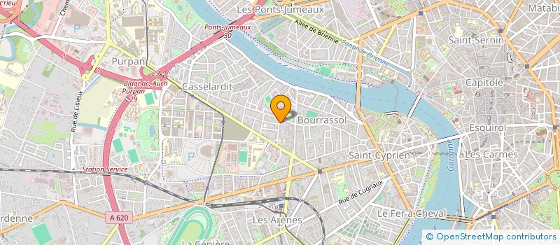 localisation de l'entreprise SCI GALACHE à TOULOUSE