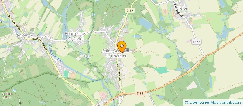 localisation de l'entreprise SCI GALAGO  SAINT-GERMAIN-LE-CHATELET