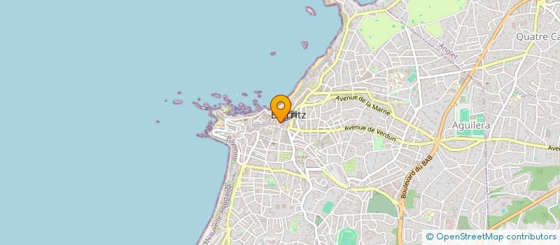 localisation de l'entreprise SCI GALAI à BIARRITZ