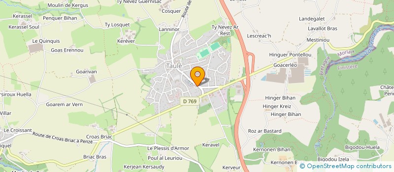 localisation de l'entreprise SCI GALAME  TAULE