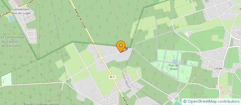 localisation de l'entreprise SCI GALAND  LE TAILLAN-MEDOC