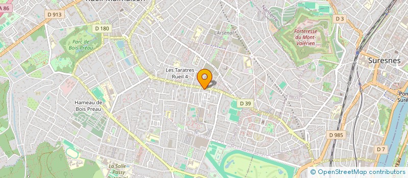 localisation de l'entreprise SCI GALANDE BD à RUEIL-MALMAISON