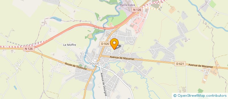 localisation de l'entreprise SCI GALAO  SOUAL