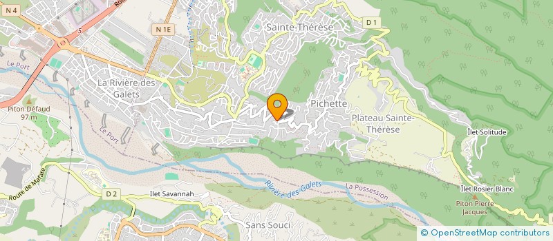 localisation de l'entreprise SCI GALAQ à LA POSSESSION