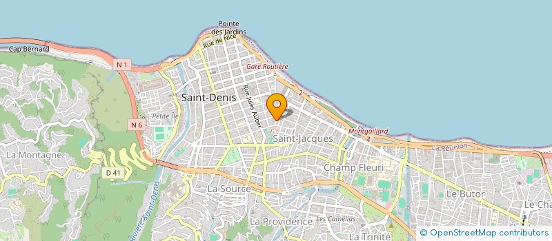 localisation de l'entreprise SCI GALATEA à SAINT-DENIS