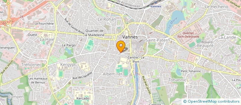 localisation de l'entreprise SCI GALATEE à VANNES