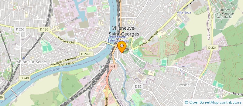 localisation de l'entreprise SCI GALATEE  VILLENEUVE-SAINT-GEORGES