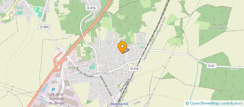 localisation de l'entreprise SCI GALAU  SAINT-MARD