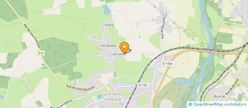 localisation de l'entreprise SCI GALAXA  SAINT-REMY-EN-ROLLAT