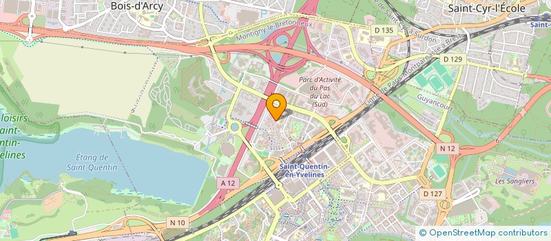 localisation de l'entreprise SCI GALAXIE  MONTIGNY-LE-BRETONNEUX