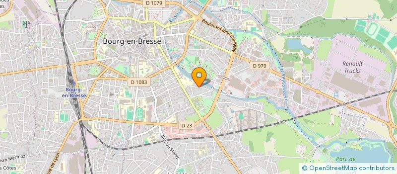 localisation de l'entreprise SCI GALAXIE IMMOBILIER à BOURG-EN-BRESSE