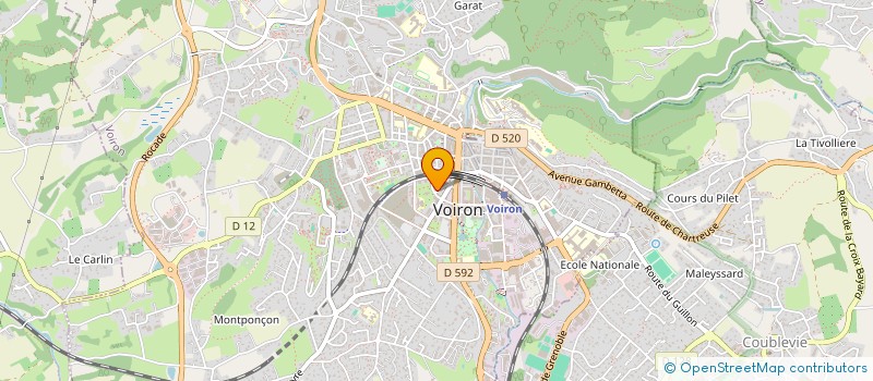 localisation de l'entreprise SCI GALAXY  SAINT-CASSIEN