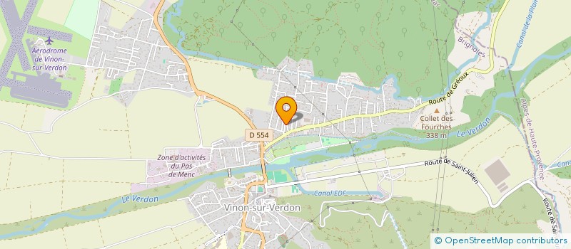 localisation de l'entreprise SCI GALDI  VINON-SUR-VERDON