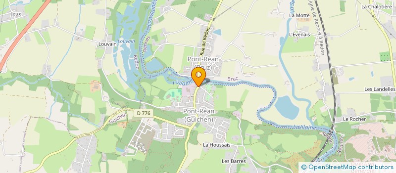 localisation de l'entreprise SCI GALENZO  GUICHEN