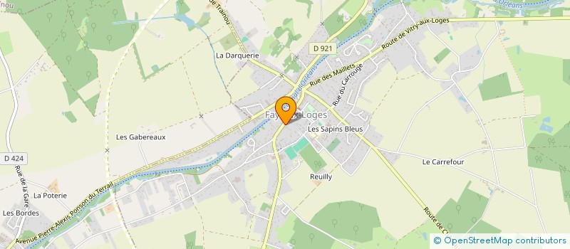 localisation de l'entreprise SCI GALEO à FAY-AUX-LOGES
