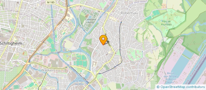 localisation de l'entreprise SCI GALEO  STRASBOURG