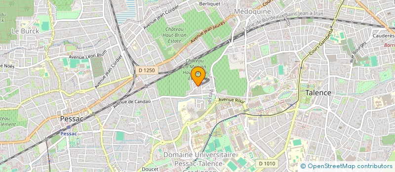 localisation de l'entreprise SCI GALERIE  GAMBETTA  PESSAC