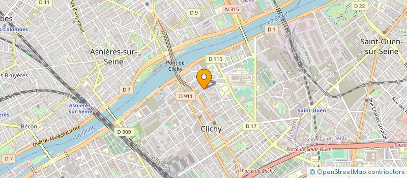localisation de l'entreprise SCI GALET PHOUTHARATH à CLICHY