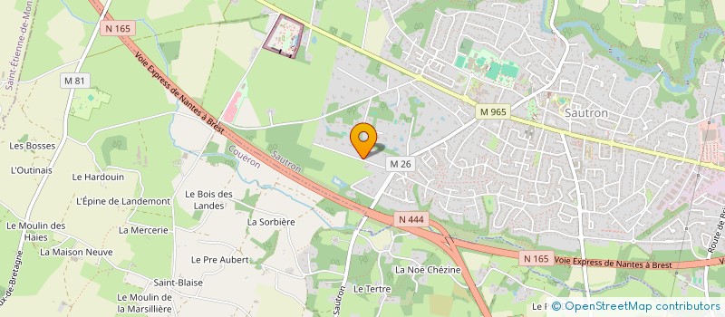 localisation de l'entreprise SCI GALEX à SAUTRON