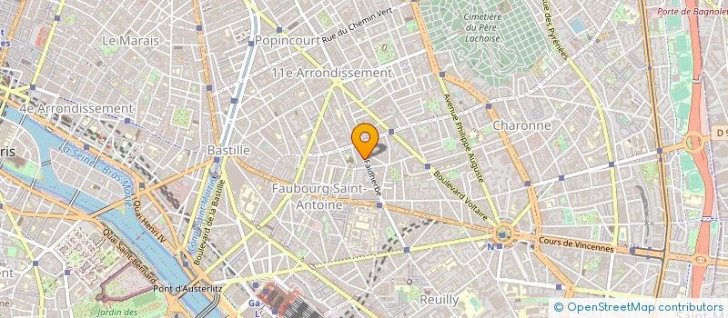 localisation de l'entreprise SCI GALFE ALFORVILLE  PARIS