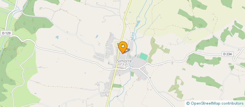 localisation de l'entreprise SCI GALI SIMORRE  SIMORRE
