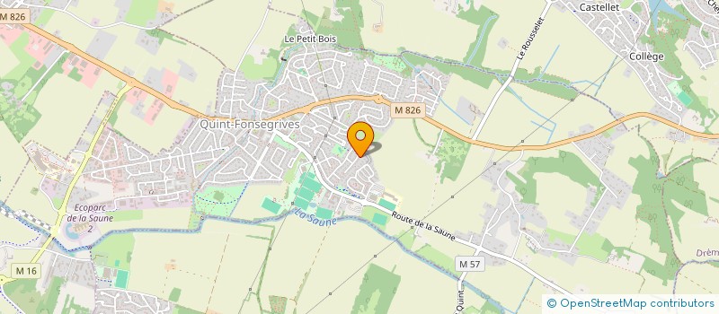 localisation de l'entreprise SCI GALIBERT  LABRUGUIERE