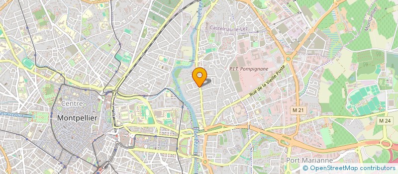 localisation de l'entreprise SCI GALIC à MONTPELLIER