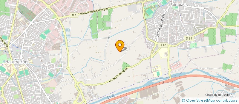 localisation de l'entreprise SCI GALICE à PERPIGNAN