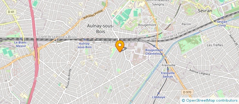 localisation de l'entreprise SCI GALICIA à AULNAY-SOUS-BOIS