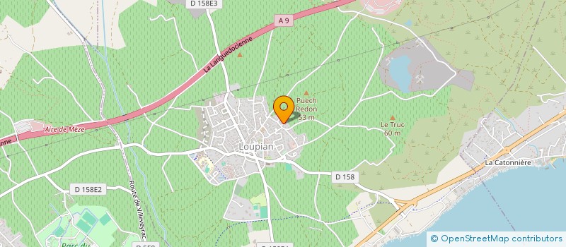 localisation de l'entreprise SCI GALIDO  LOUPIAN