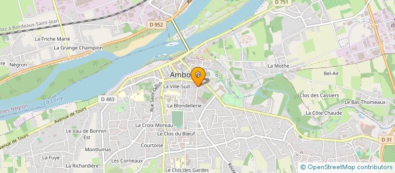 localisation de l'entreprise SCI GALIEN  AMBOISE