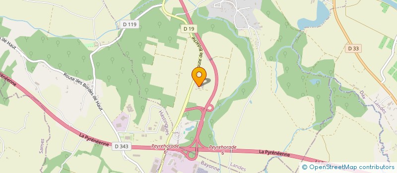 localisation de l'entreprise SCI GALIEN  OEYREGAVE