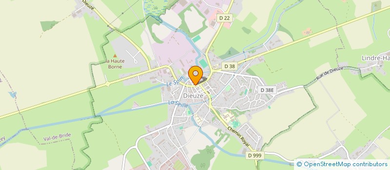 localisation de l'entreprise SCI GALIEN à DIEUZE